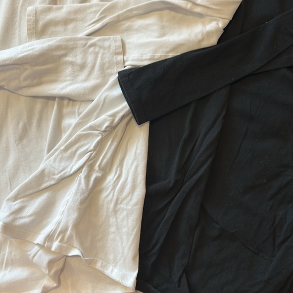 Bump Start Long Sleeve Maternity Shirts - Picture 3 of 5